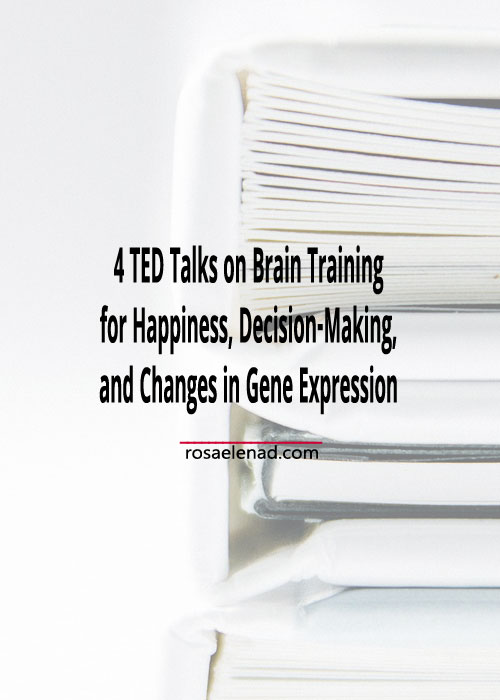 4 TED Talks on Brain Training