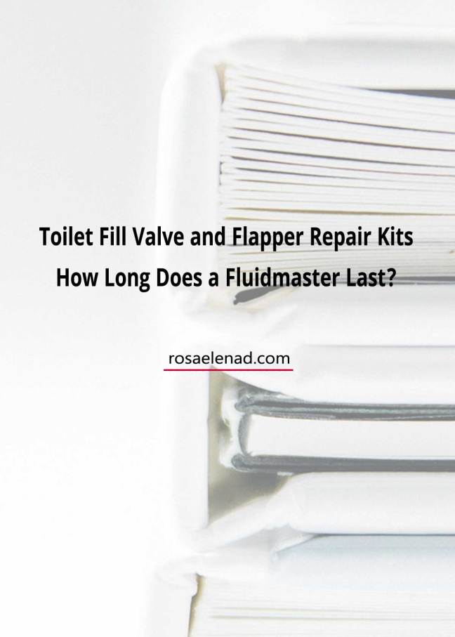 Fluidmaster toilet fill valve and flapper