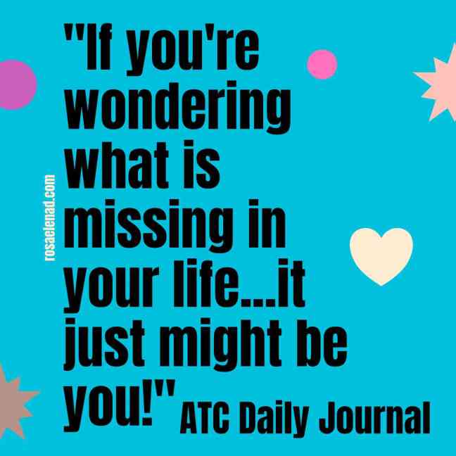 Act Daily Journal Quote