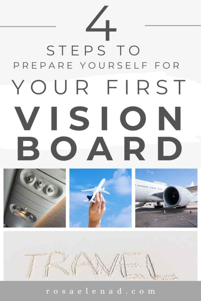How to prepare yourself to create your first vision board